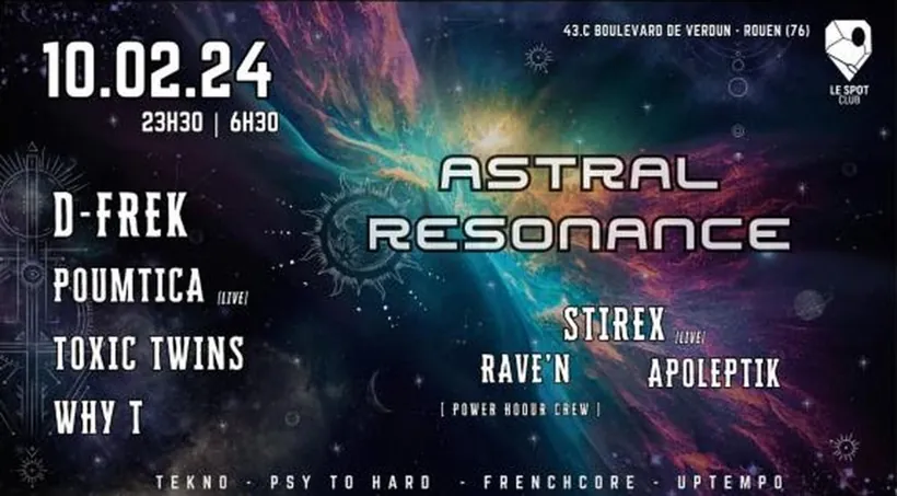 Affiche Astral Résonance : Voyage Céleste