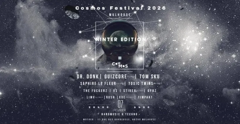 Affiche Cosmos Festival 2026 : Winter Edition