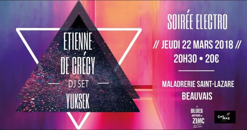 Affiche Etienne de Crécy + Yuksek