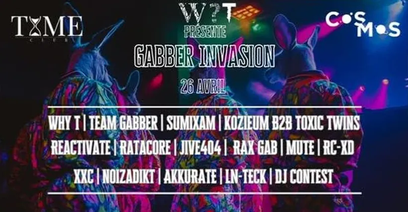Affiche Gabber Invasion