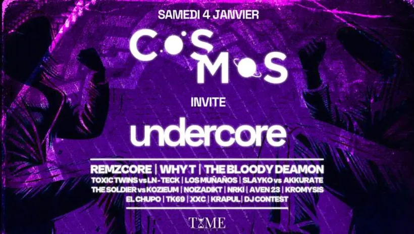 Affiche Cosmos invite Undercore