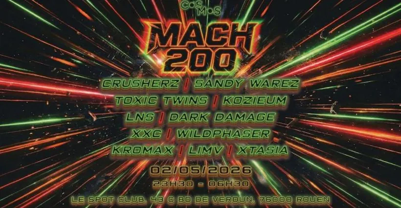 Affiche Mach 200 : Crusherz & More