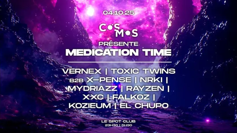 Affiche Médication Time