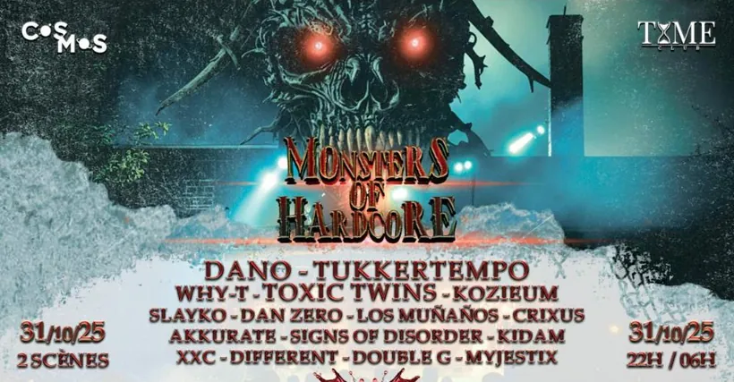 Affiche Monsters of Hardcore