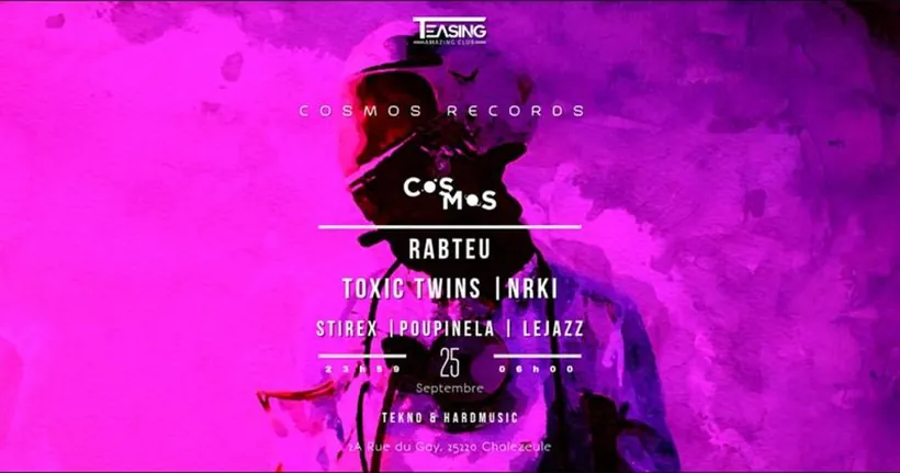 Affiche Cosmos X Teasing Club